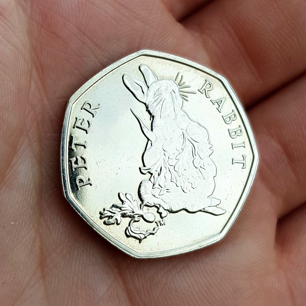 2018 Peter Rabbit 50p