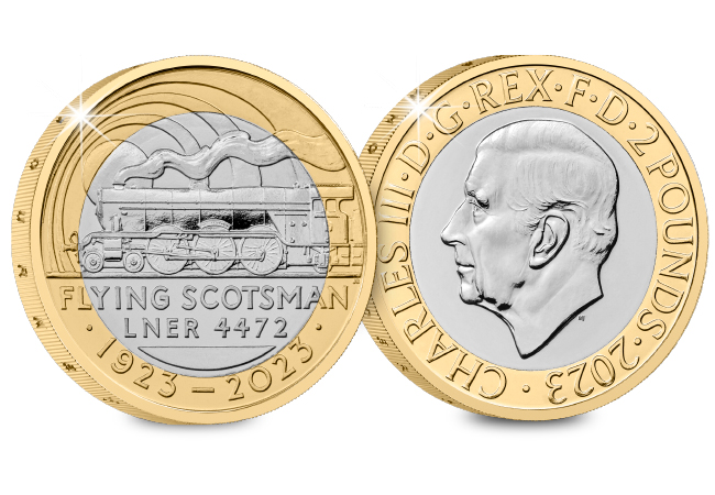 2023 King Charles III Flying Scotsman £2