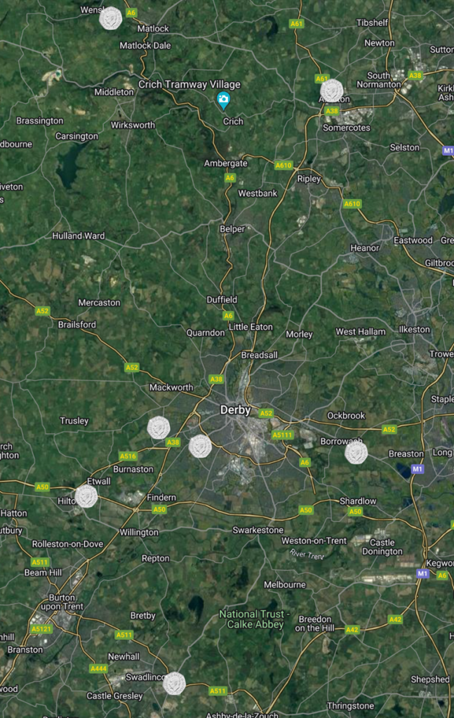 Charles in your Change Map - Derby